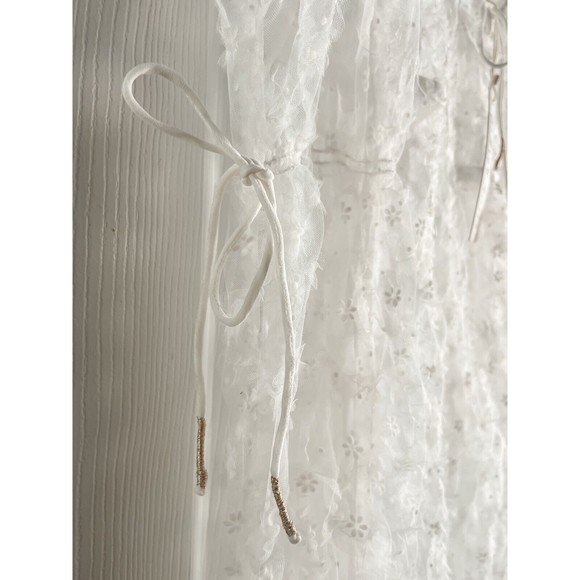 For Love & Lemons Kalea Sheath Midi Dress Women's Small Boho Wedding Bridal - Picture 6 of 14